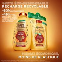 4349 GAC ecom haircare ultradoux doypack Jul2024 honeytreasure dimensions FR