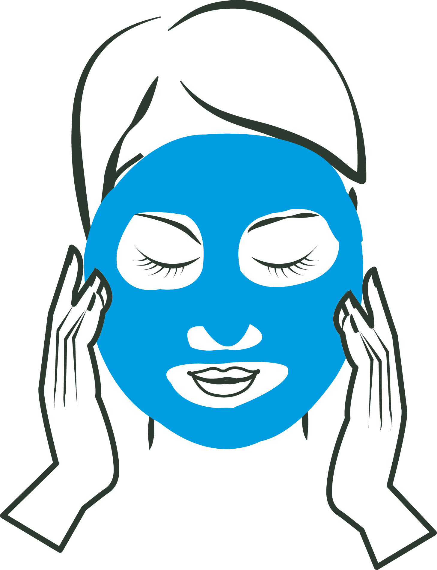 Dépliez le masque