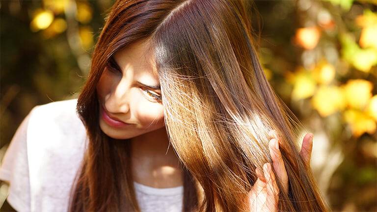Medium Brown Hair Fall MOBILE