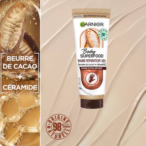 16 GARNIER ECOM SKIN PACKS INGREDIENT COCOA FR