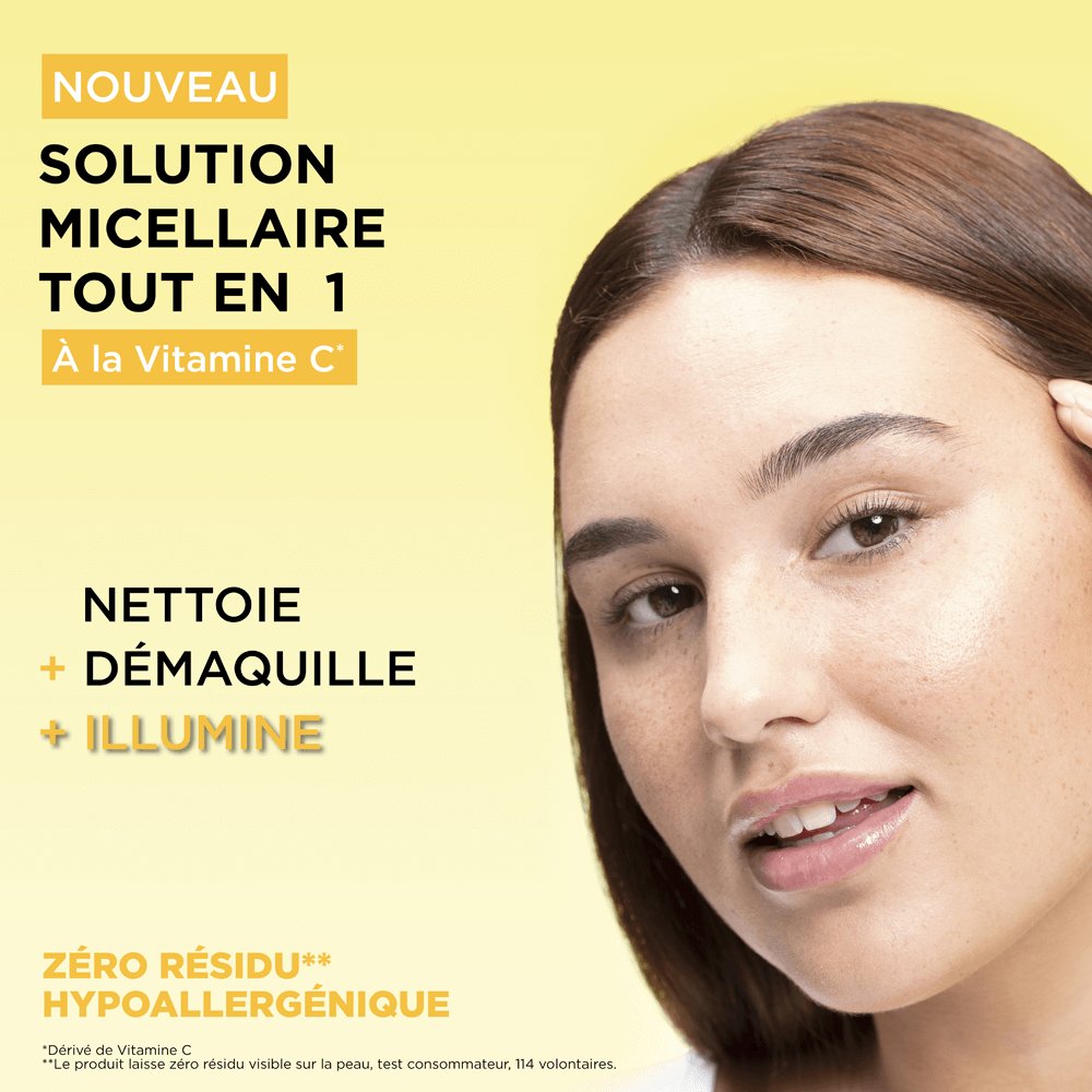 Solution Micellaire Tout En 1 Vitamine C product image 1