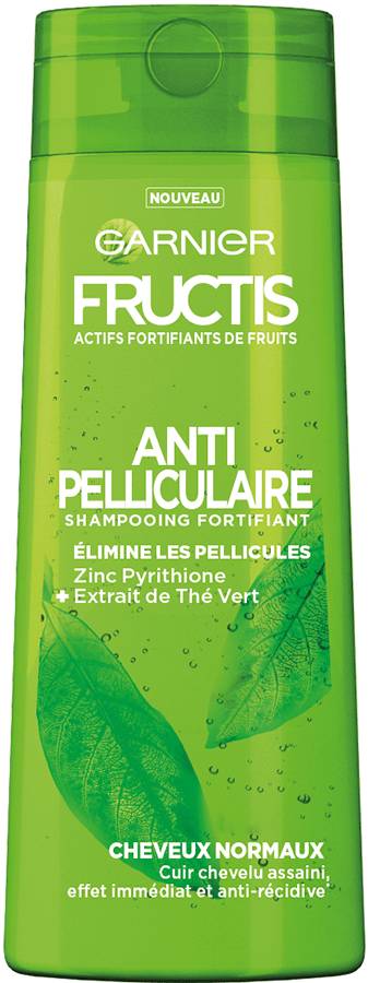 Fructis Antipelliculaire Shampooing Fortifiant Enrichi Au Th Vert Fructis Antipelliculaire Shampooing Fortifiant Enrichi Au Th Vert