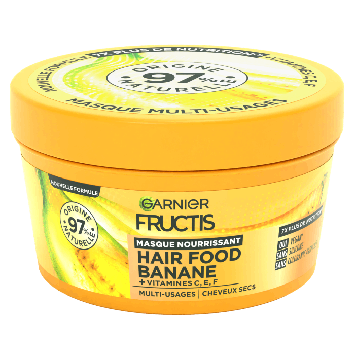 1372 GAR FRUCTIS HAIRFOOD BANANE MASQUE 3D