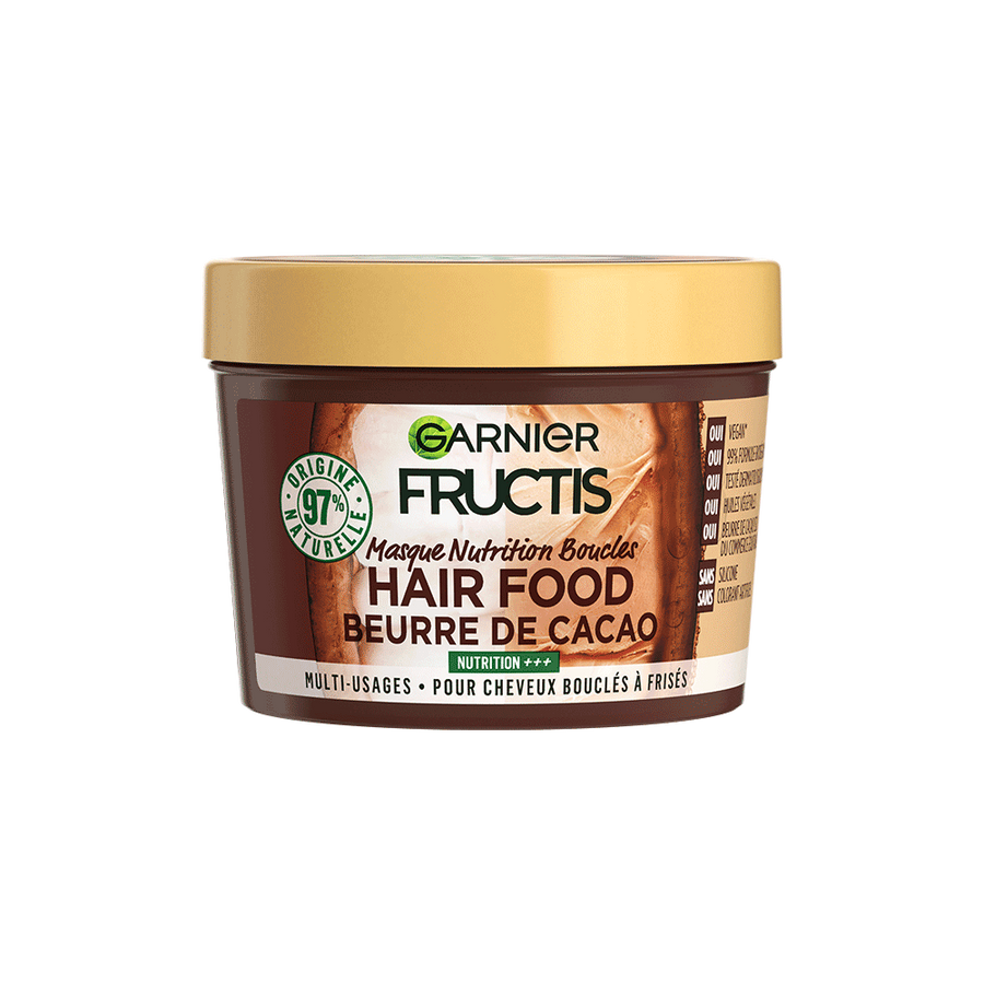 Fructis HAIR FOOD™ masque multiusages au beurre de cacao Garnier