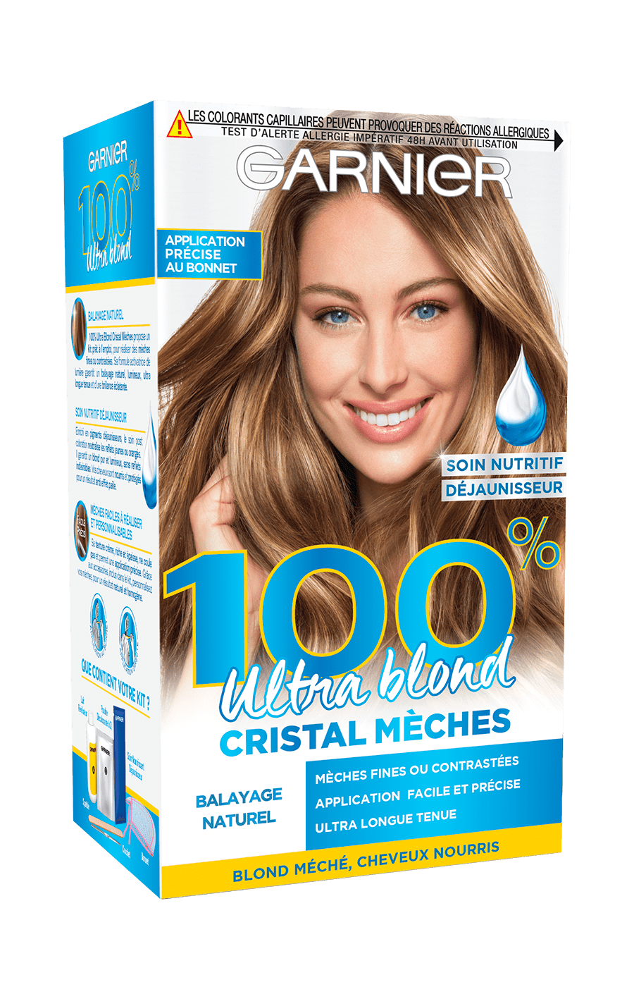 Cristal Mèches - 100% Ultra blond - Garnier