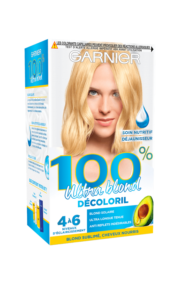 Ultra Blond Décolorant Sans Ammoniaque - Résultat Éclatant | Garnier