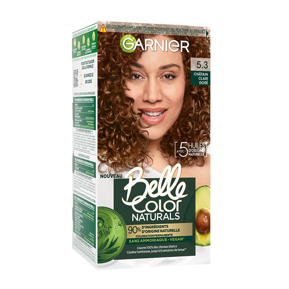 Belle Color 5.3 – Châtain Clair Doré, Résultat Naturel | Garnier
