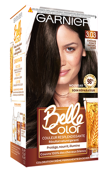 BC 303 Chatain Fonce Natuel Dore