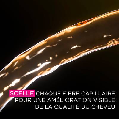 Scelle chaque fibre capillaire pour une amélioration visible de la qualité du cheveu