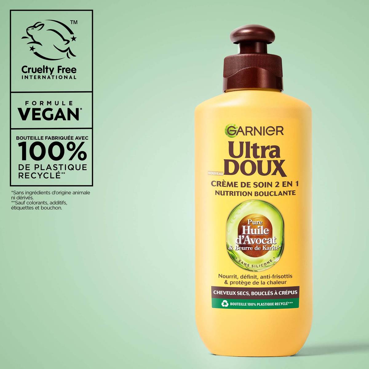 Ultra Doux crme de soin: nutrition intense avocat & karit | Garnier