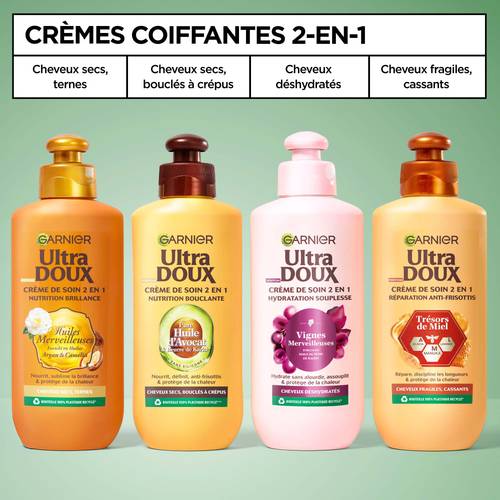 Ultra Doux crme de soin: nutrition intense avocat & karit | Garnier