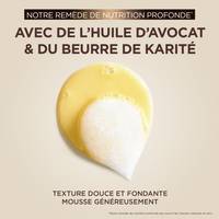 DG110059 LOR2505 CPD GAR HC ULTRA DOUX WEB FR AVOCAT KARITE SHAMPOOING TEXTURE 2000x2000px