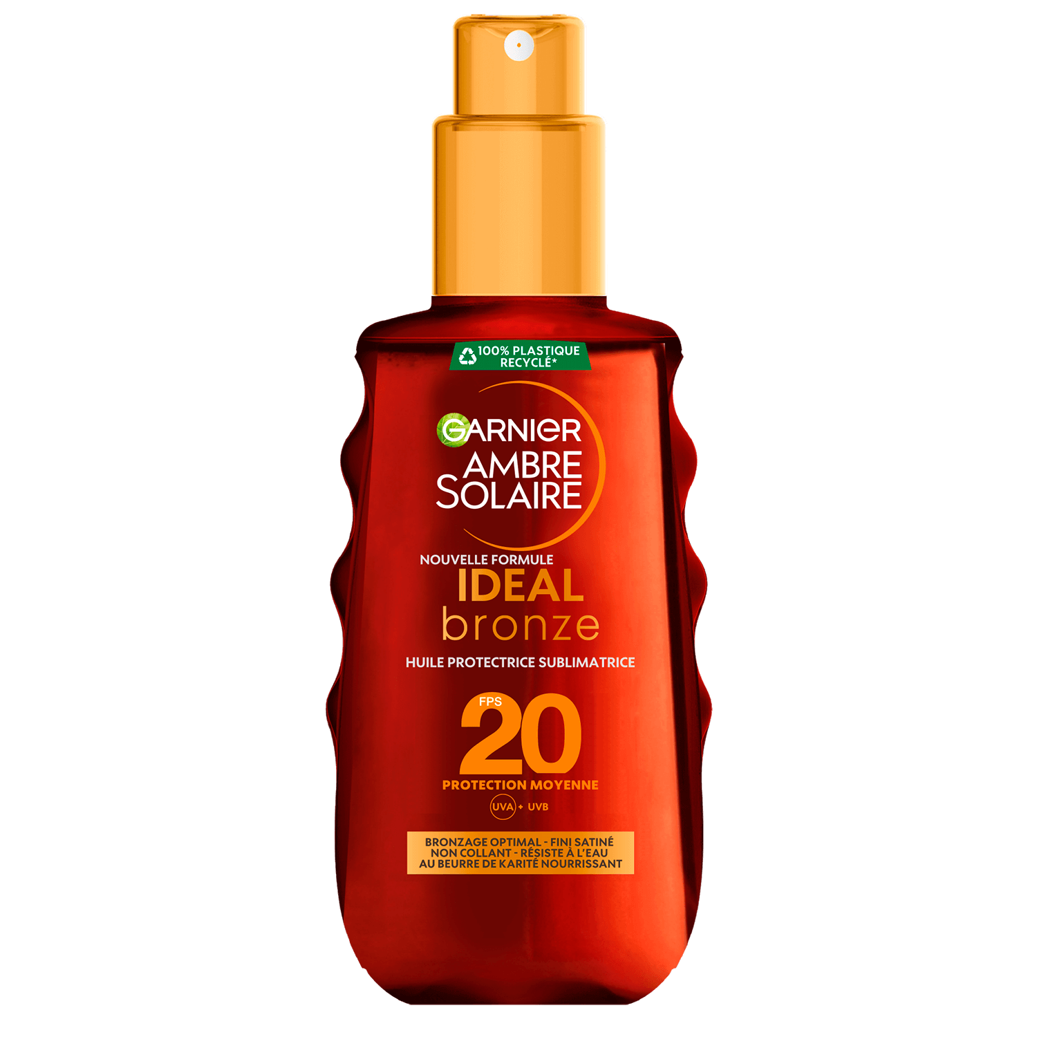 Huile protectrice sublimatrice de bronzage FPS20