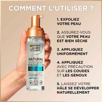 3445 GAR AS NaturalBronzer Mousse EXTRA HowTo FR min